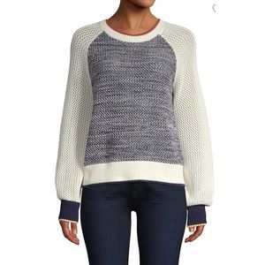 Women’s Joie Golani Colorblock Knit Sweater Size XS